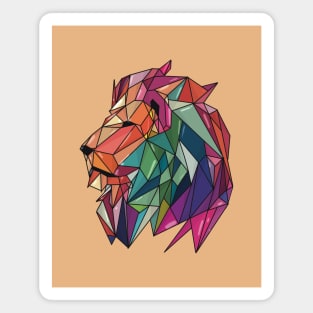 Lion Polygonal Magnet